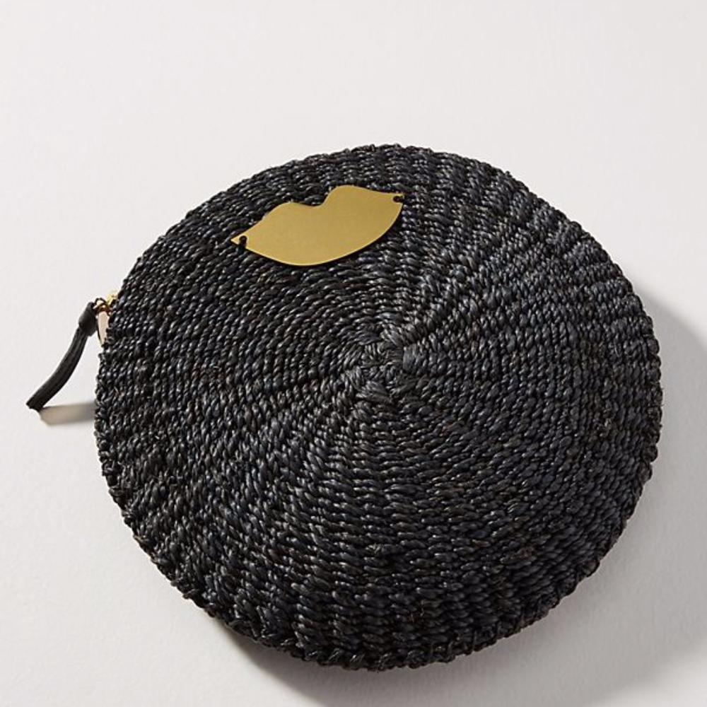Clare V. Lips Circle Clutch